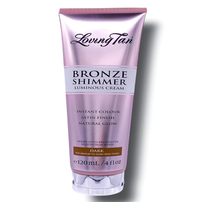 Bronze Shimmer Luminous Cream - Dark | Loving Tan