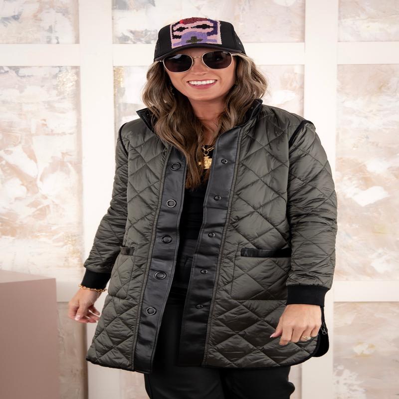 Reversible Quilted Puffer Jacket - SALE