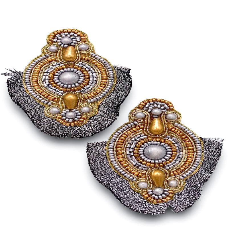 World Trip Earring - Silver