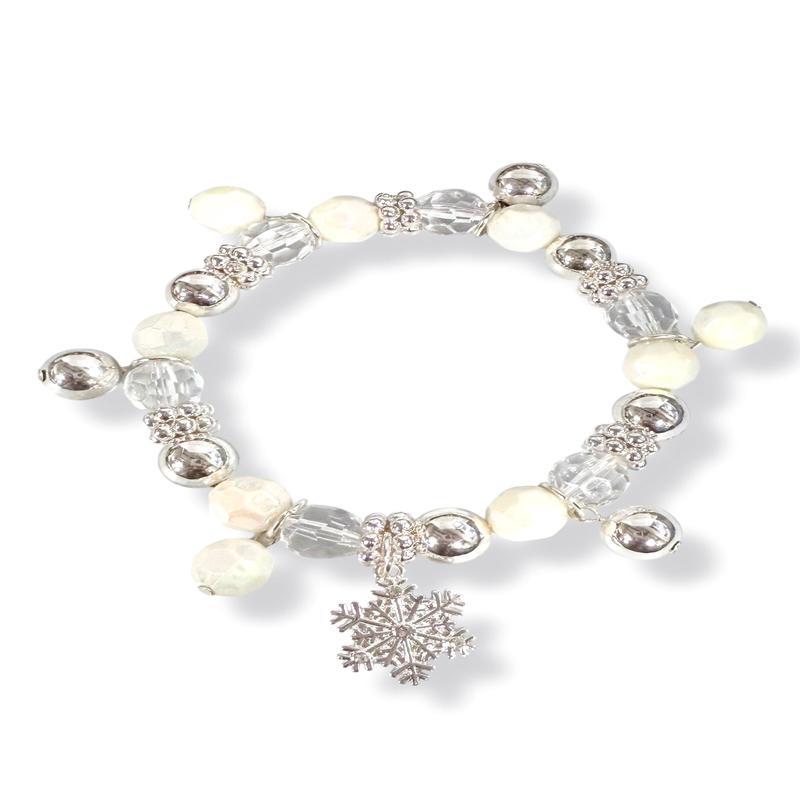 Cold As Can Be Beaded Bracelet