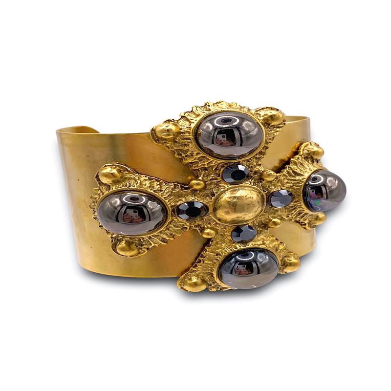 Cross Me Cuff | Yochi - FINAL SALE