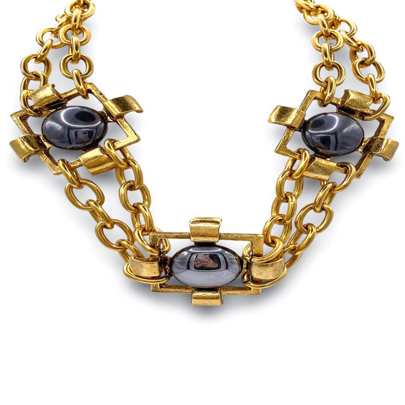 DOORBUSTER - Bring Me Peace Necklace - Hematite | Yochi