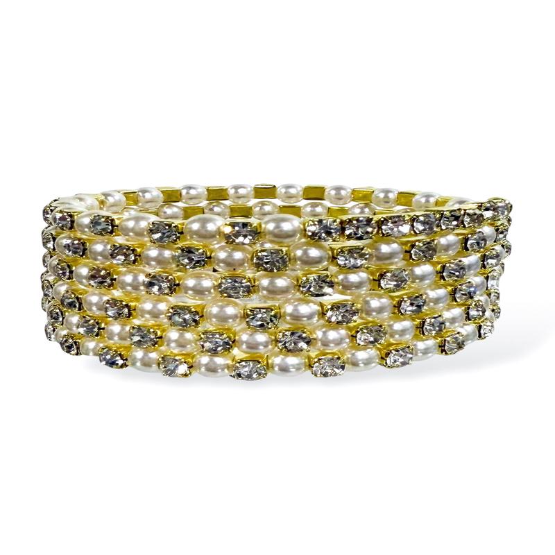 Fully Yours Gold Coil Bracelet