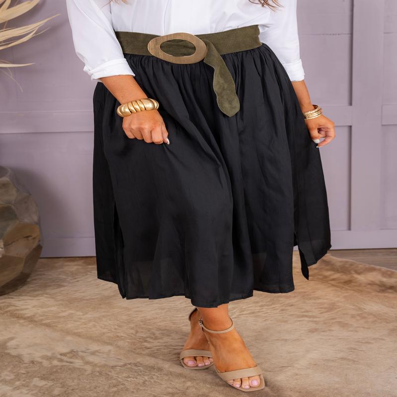 Give You My Best Midi Skirt - SALE