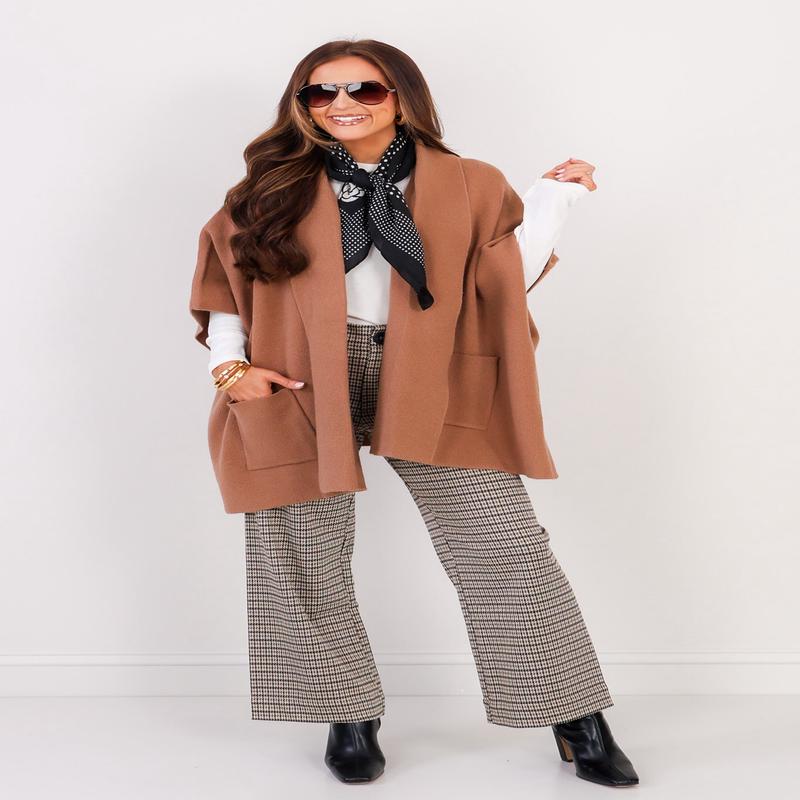 Hand it Over Mocha Short Sleeve Cardigan