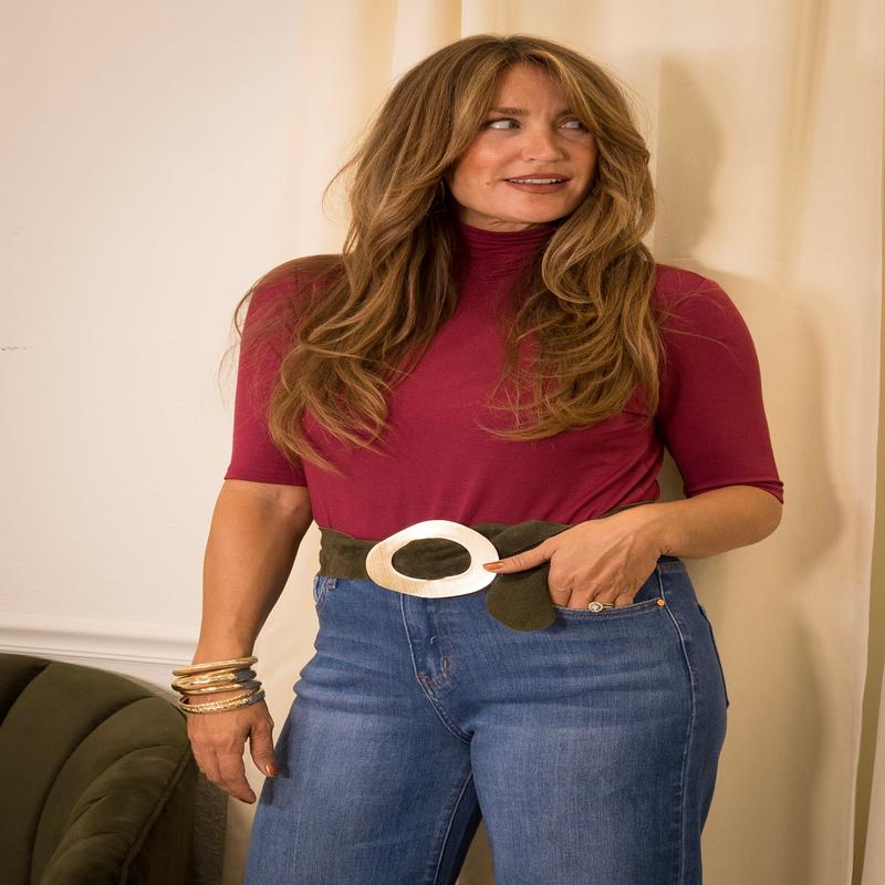 Tribal On The Way Top In Port Wine *Final Sale*