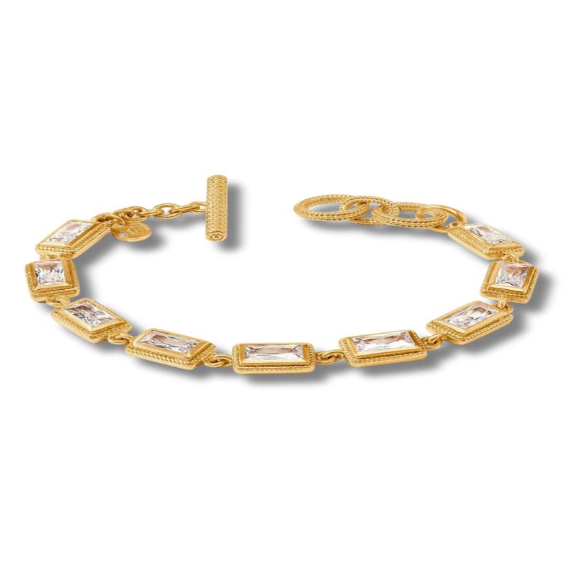 Baguette Tennis Bracelet | Julie Vos