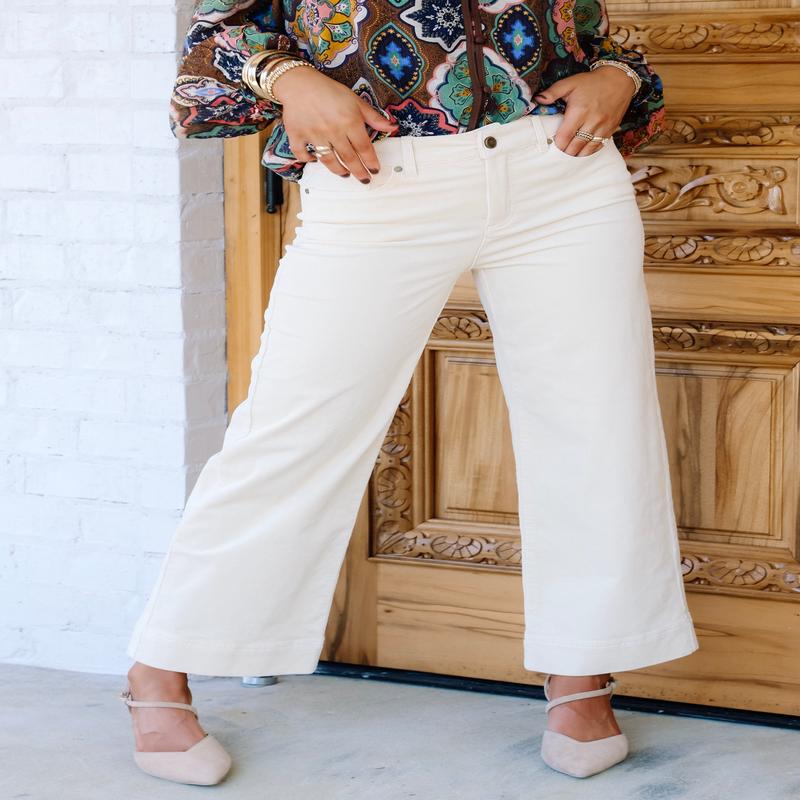 DOORBUSTER Tribal Moonstone Corduroy Wide Leg Pant