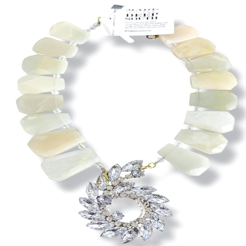 Made in the Deep South 1960s Brooch 1960s Opal Necklace