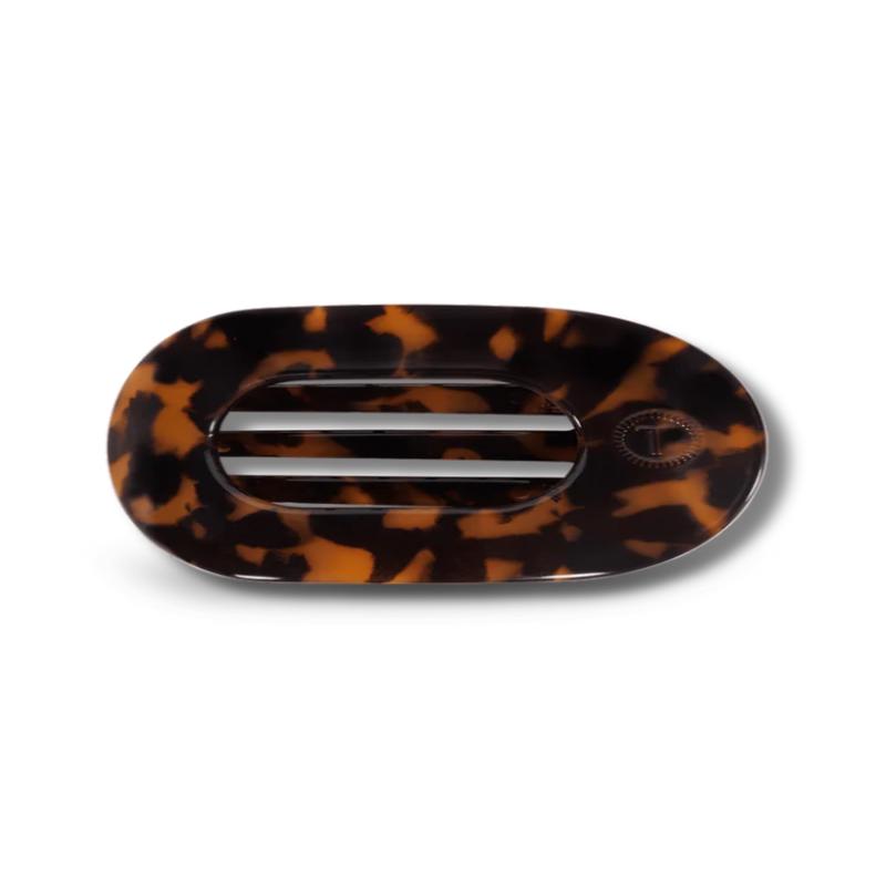 Small Flat Clip - Tortoise