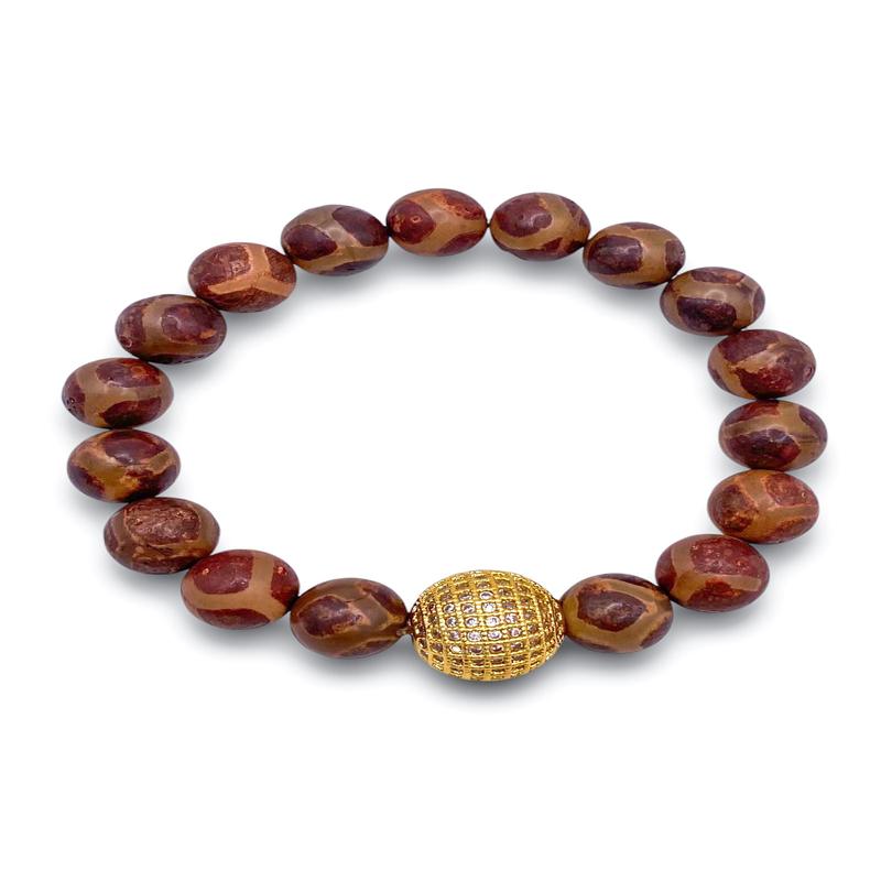 Brave Enough Bracelet - Chocolate Giraffe | Virtue - DOORBUSTER