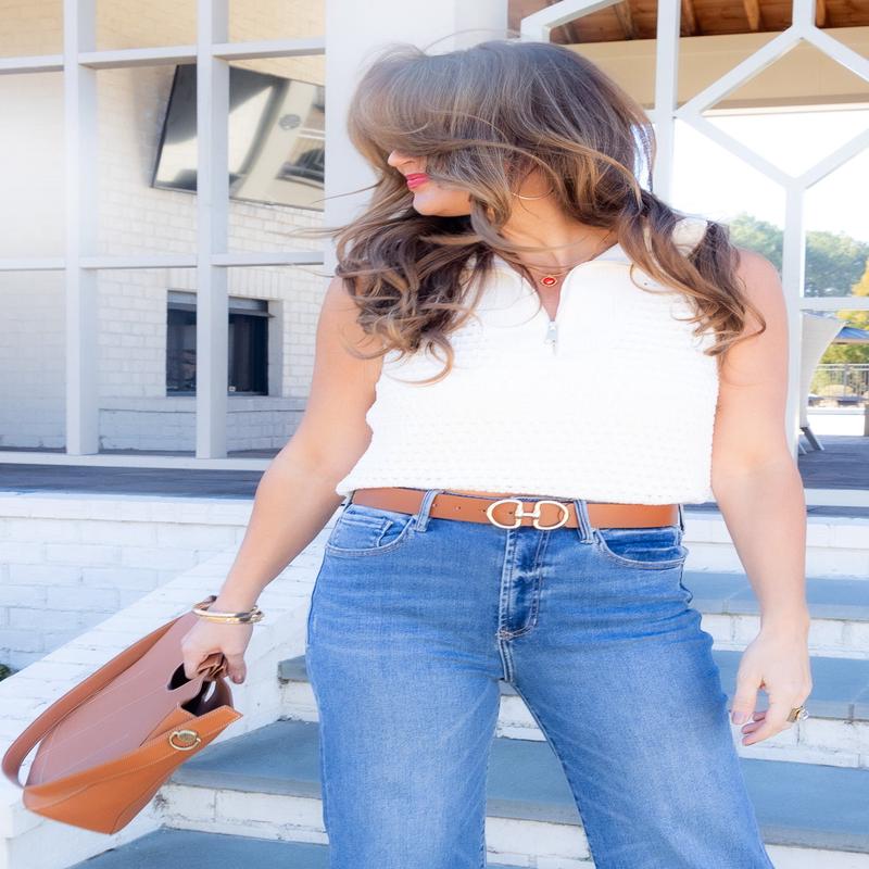 Calling Dibs Belt - Cognac