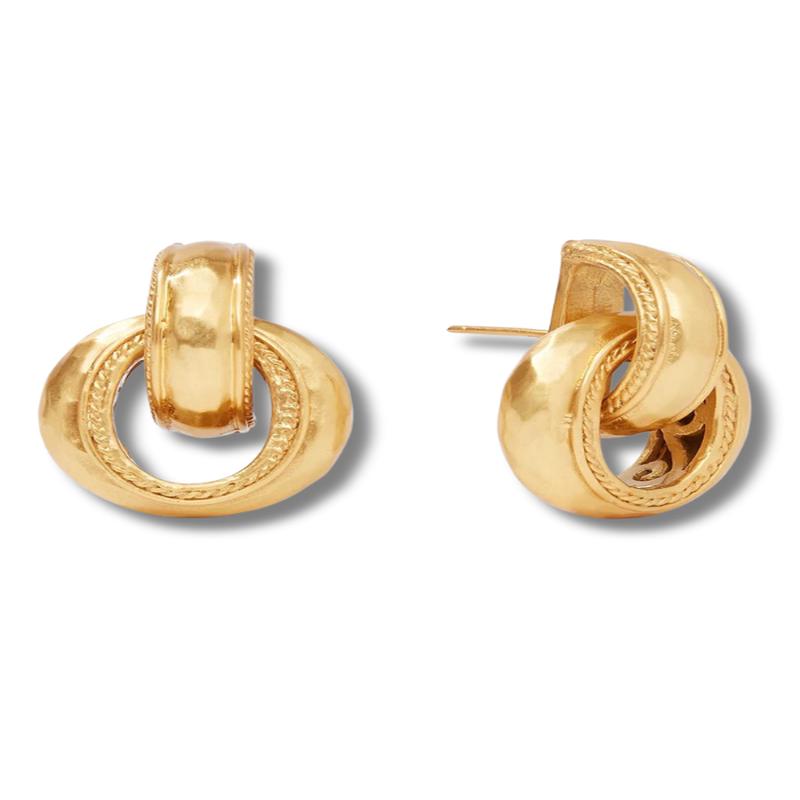 Julie Vos Cannes Doorknocker Earrings