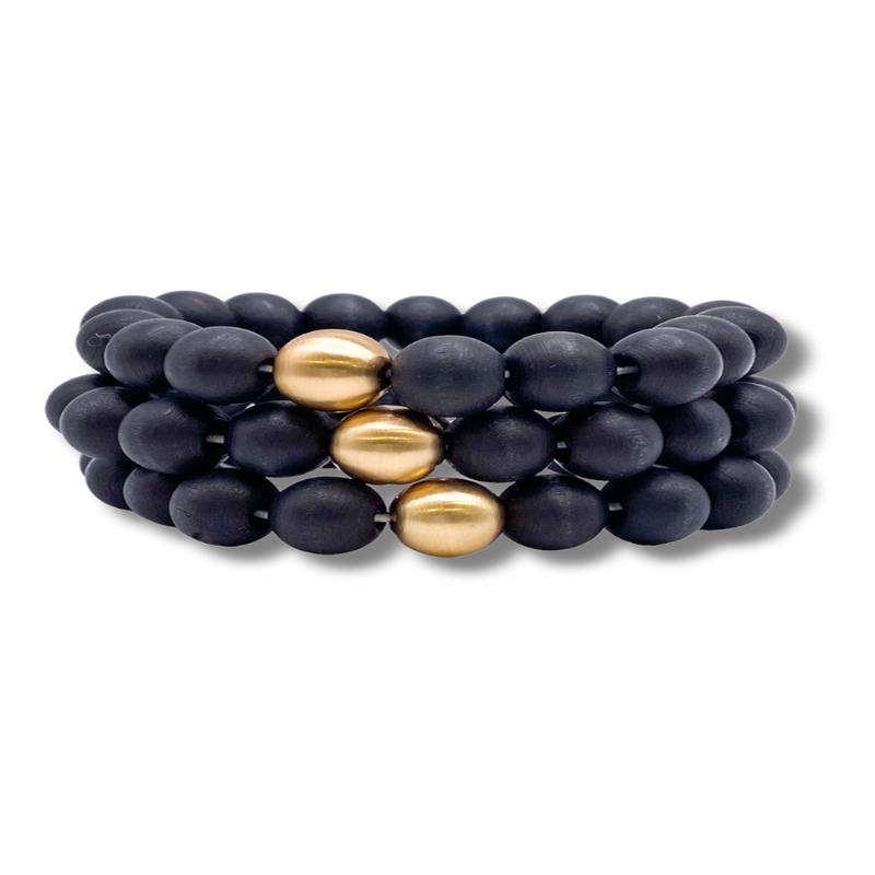 Natural Beauty Bracelets - Black