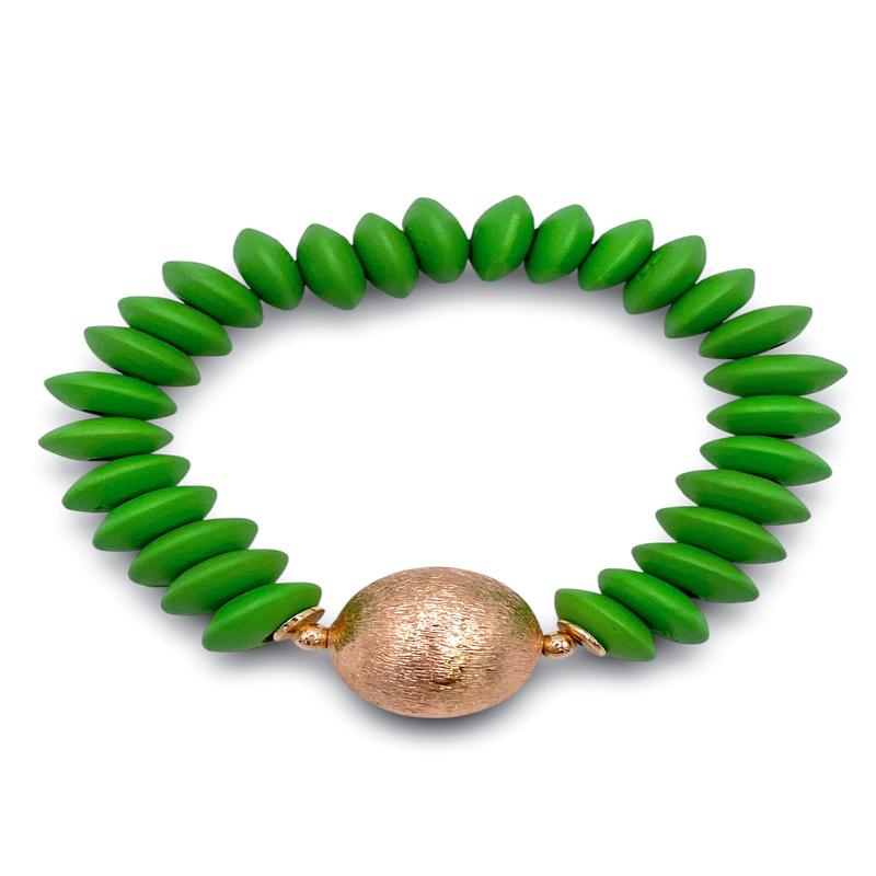Open Mind Bracelet - Green - FINAL SALE