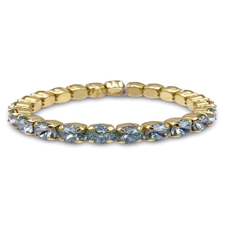 Sienna Stretch Bracelet - Bright Gold Light Azore | Sorrelli - SALE