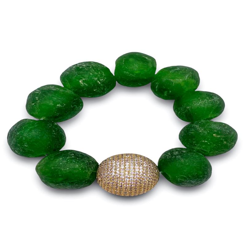 The Talia Bracelet - Emerald | Virtue - FINAL SALE