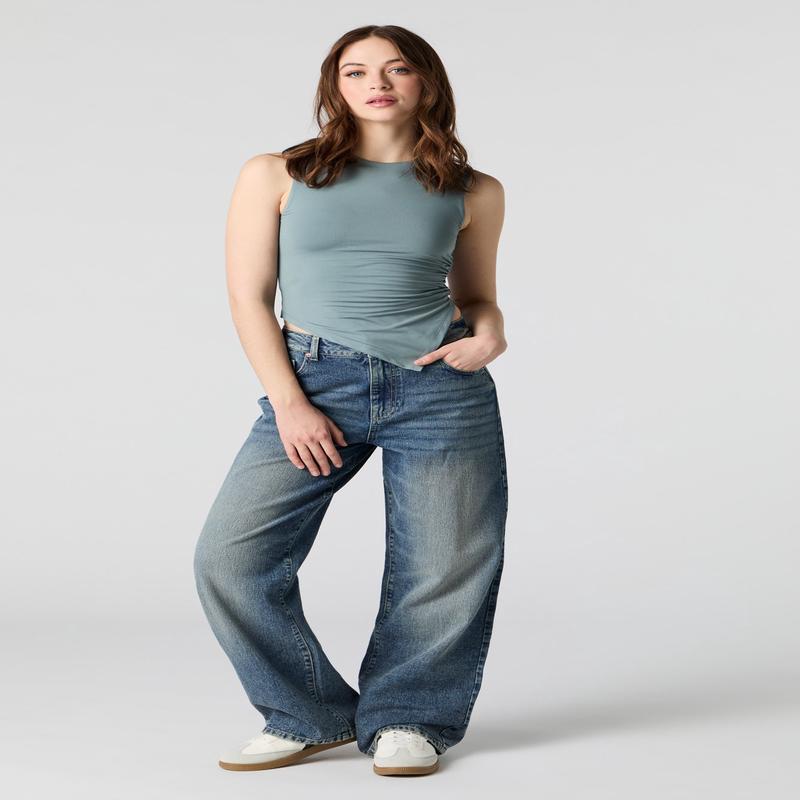 Wide Leg Vintage Dark Jean