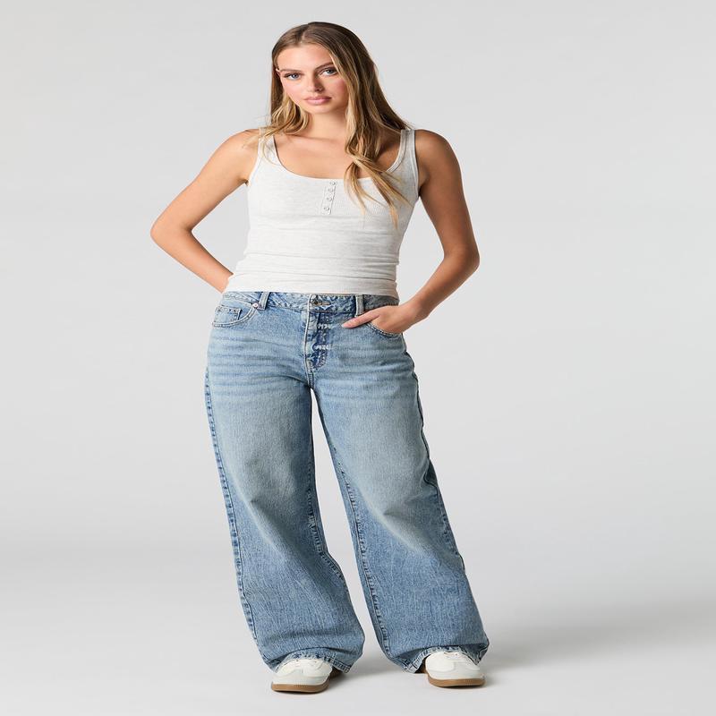Wide Leg Vintage Medium Jean