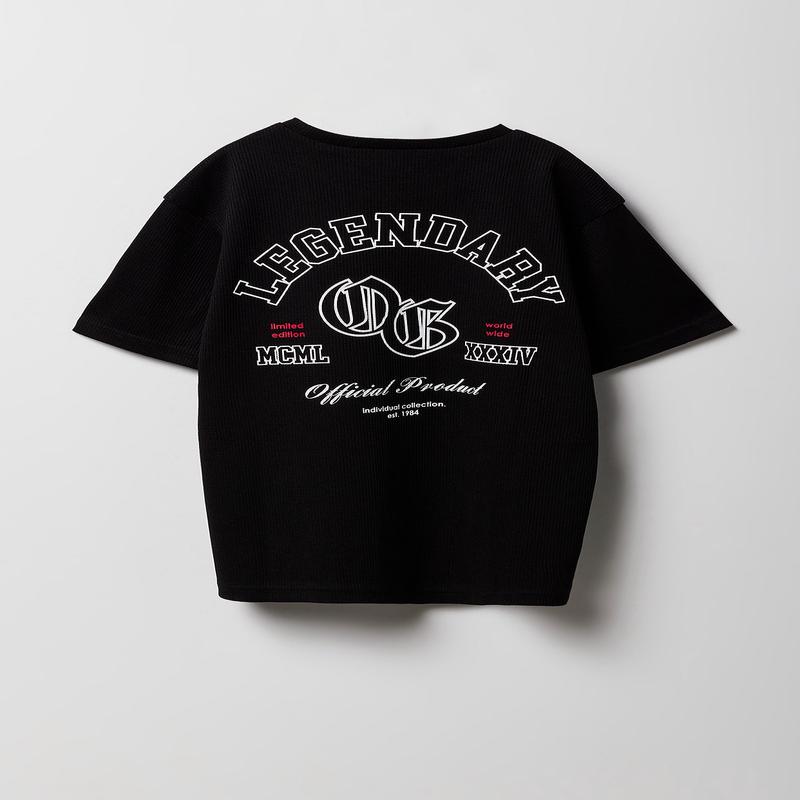 Boys OG Graphic Waffle Knit T-Shirt