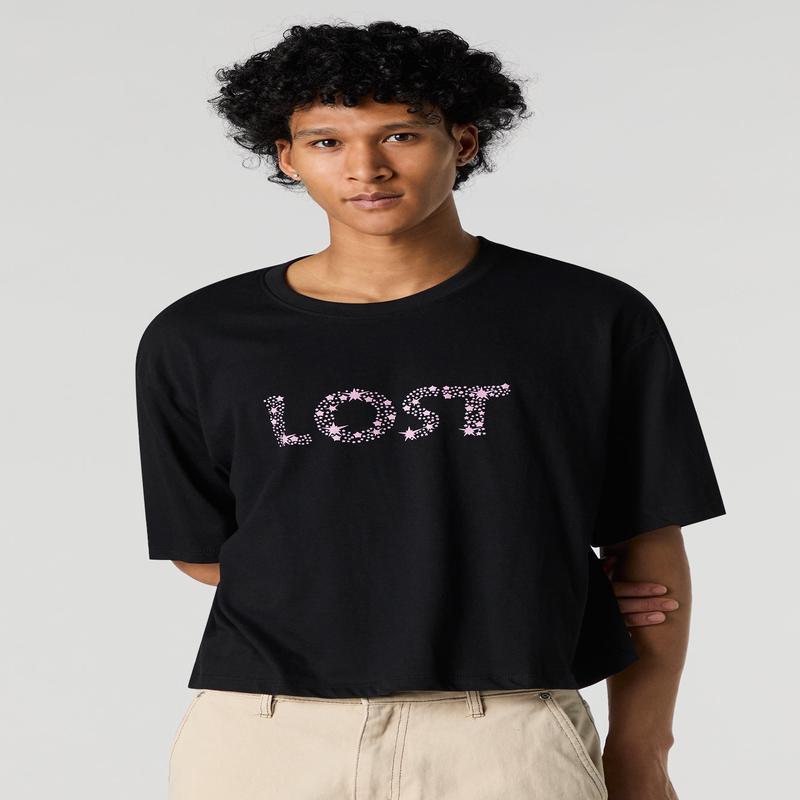 Lost Graphic Boxy T-Shirt