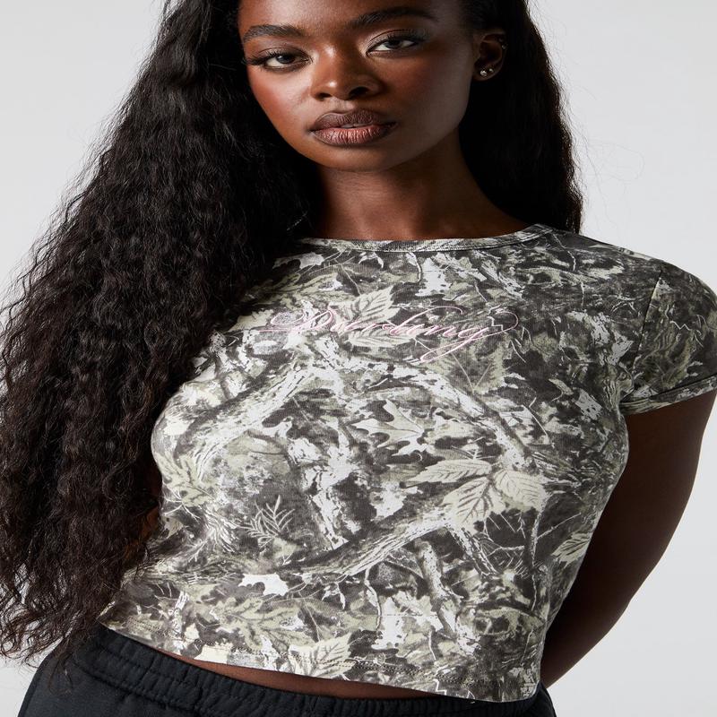 Active Graphic Cropped T-Shirt