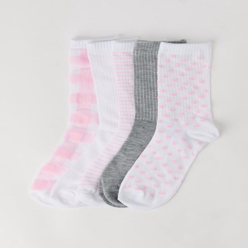 Assorted Crew Socks (5 Pack)