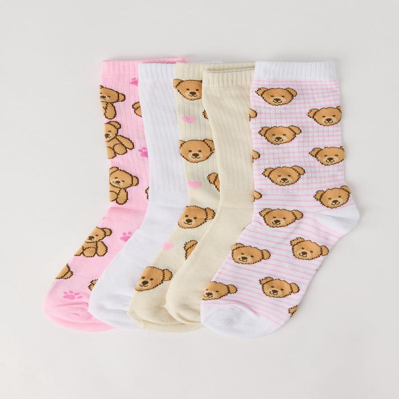 Bear Crew Socks (5 Pack)