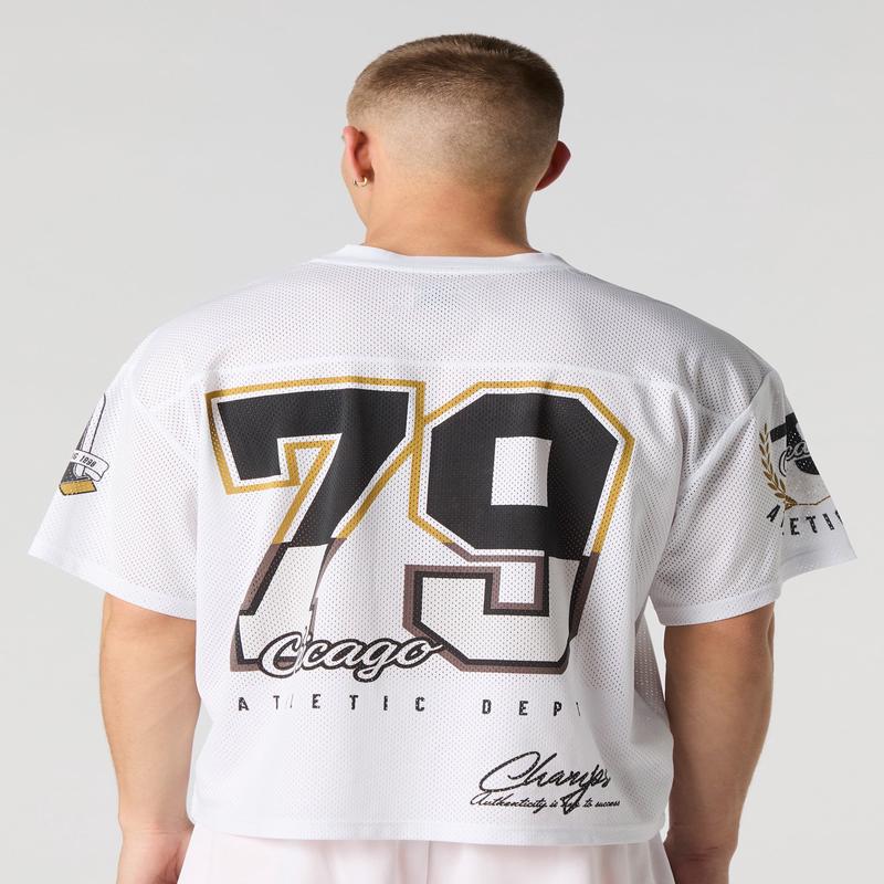 City Graphic Mesh Football Jersey