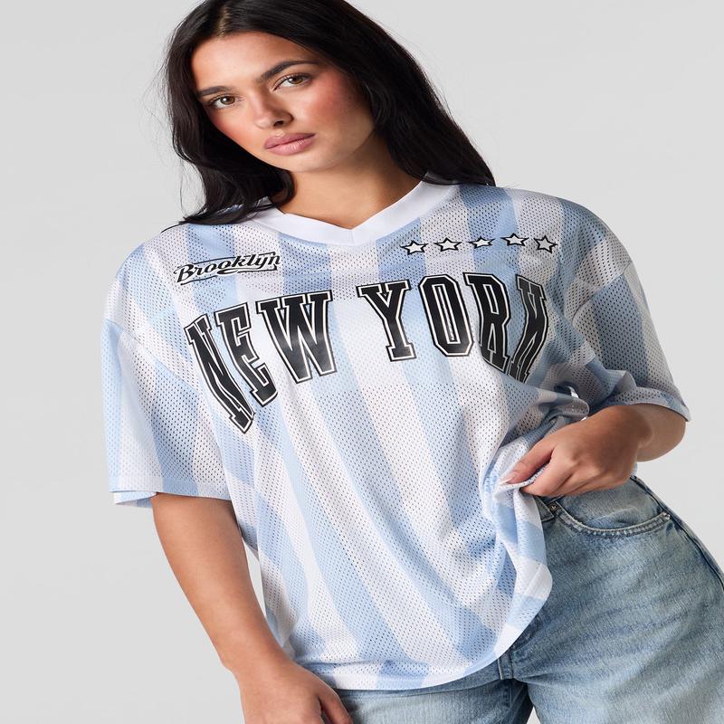 Jersey de football en filet imprim