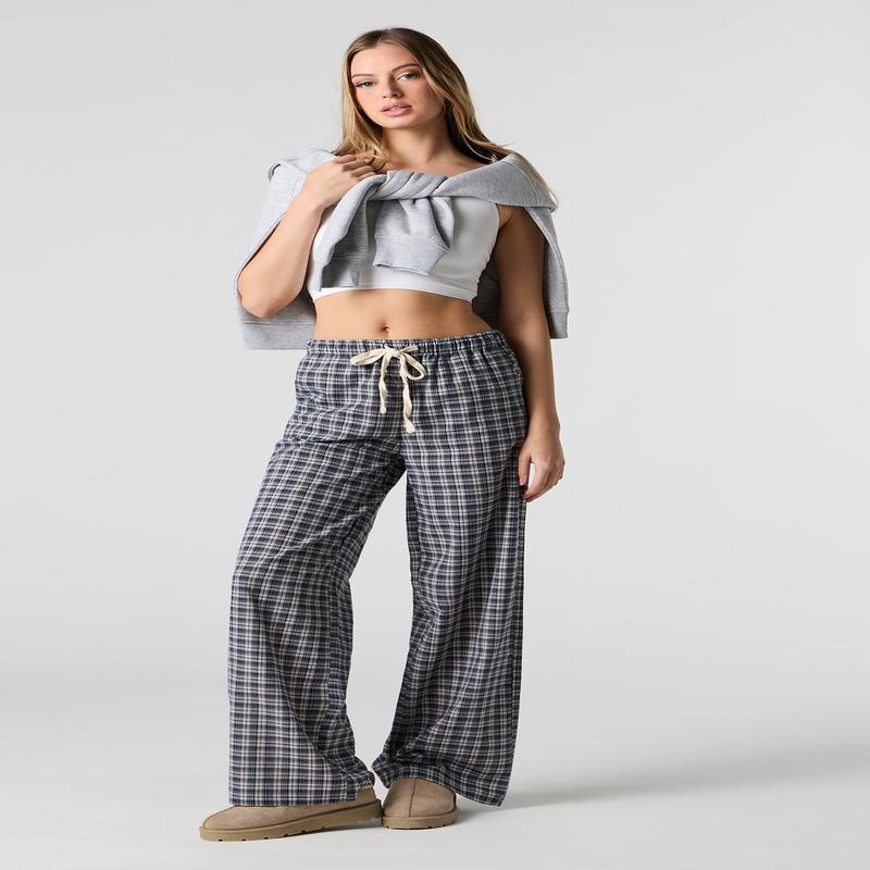 Printed Wide Leg Pajama Pant