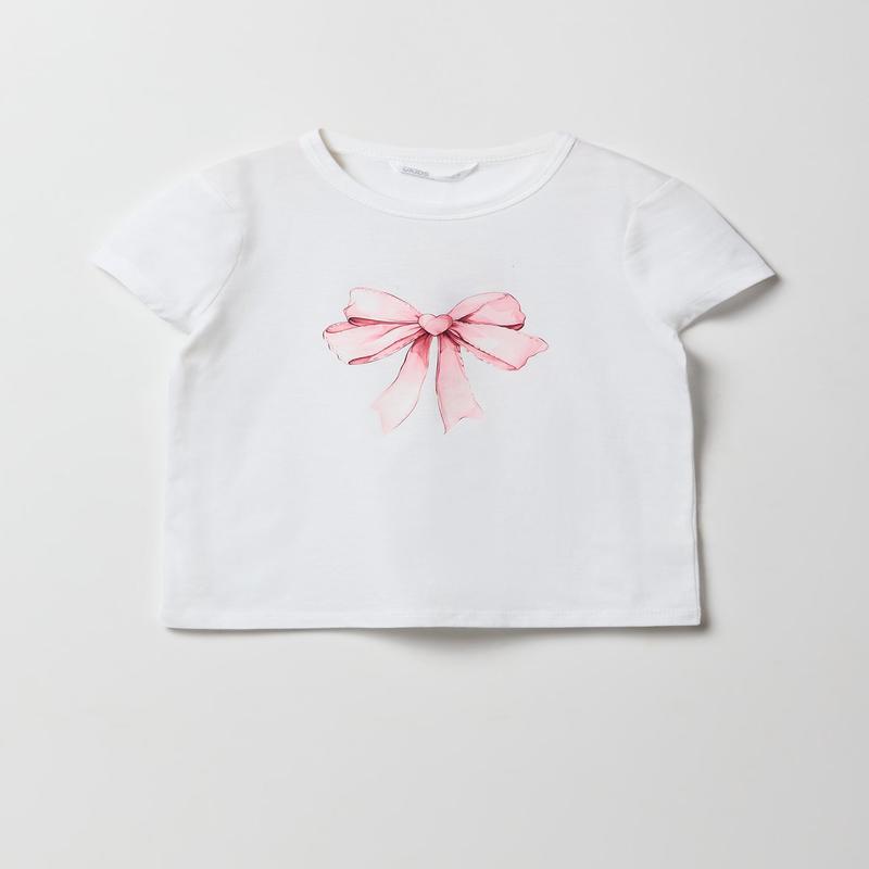 T-shirt  imprim Boucle pour fille
