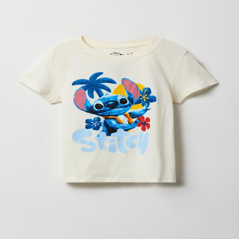 T-shirt  imprim Hawaiian Stitch pour filles