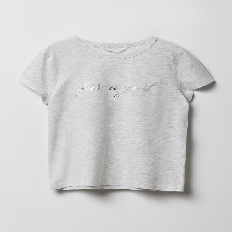 T-shirt  imprim Just A Girl pour filles