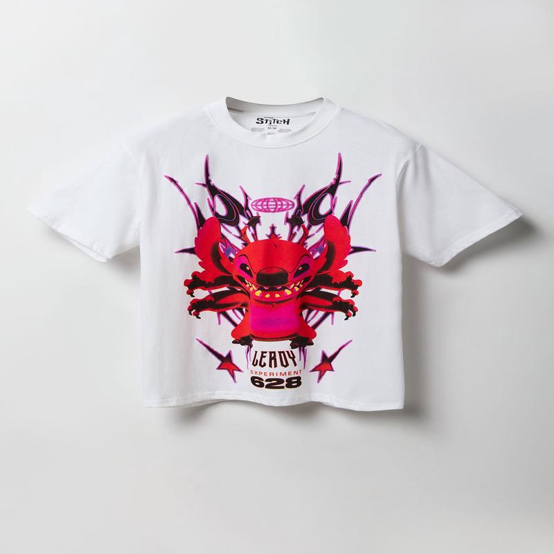 T-shirt  imprim Leroy & Stitch