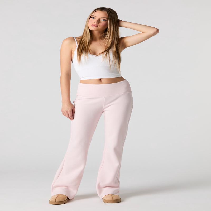 Fleece Flare Sweatpant