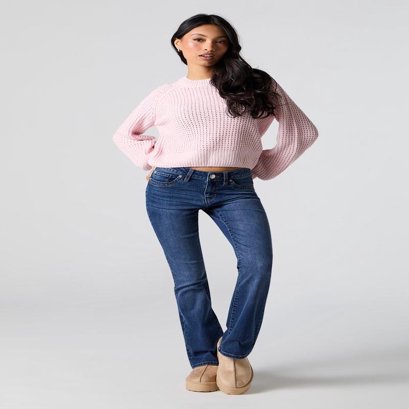 Jean vas extensible remonte-fesses taille basse lav fonc