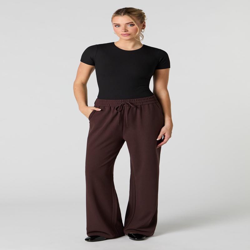 Pantalon habill fluide  jambe large