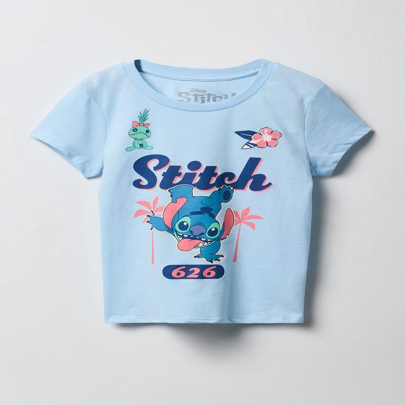 T-shirt  imprim Stitch pour fille