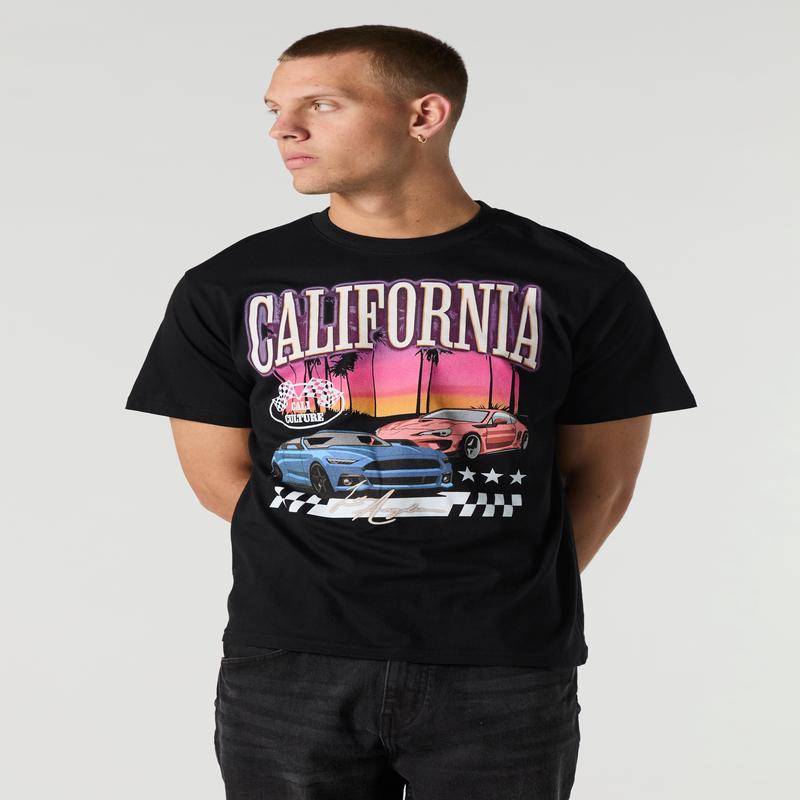 California Racing Graphic T-Shirt