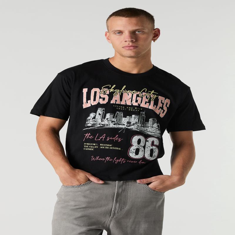 Los Angeles Graphic Boxy T-Shirt