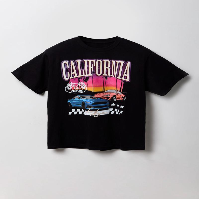 T-shirt  imprim California Racing