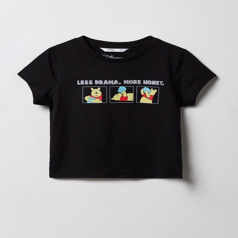 T-shirt  imprim Winnie the Pooh pour fille