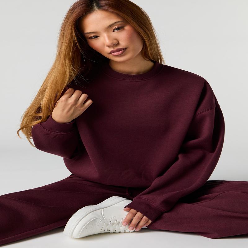 Fleece Oversized Sweatshirt