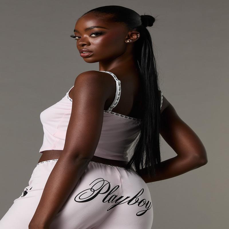 Playboy Cami & Pant 2 Piece Pajama Set