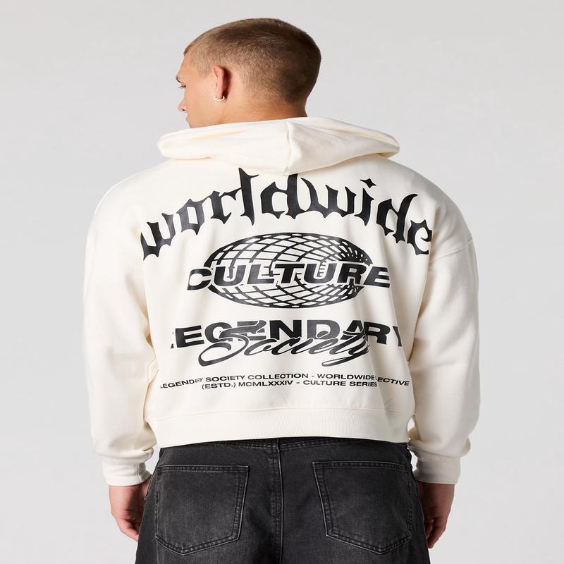 Reckless Patch Fleece Hoodie