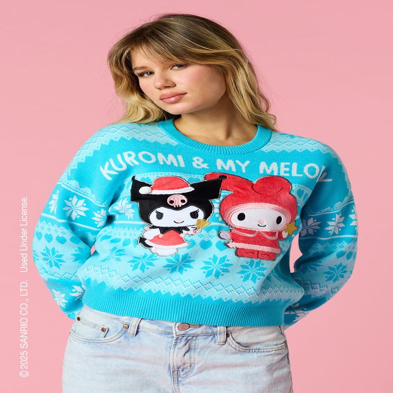Kuromi & My Melody Christmas Sweater