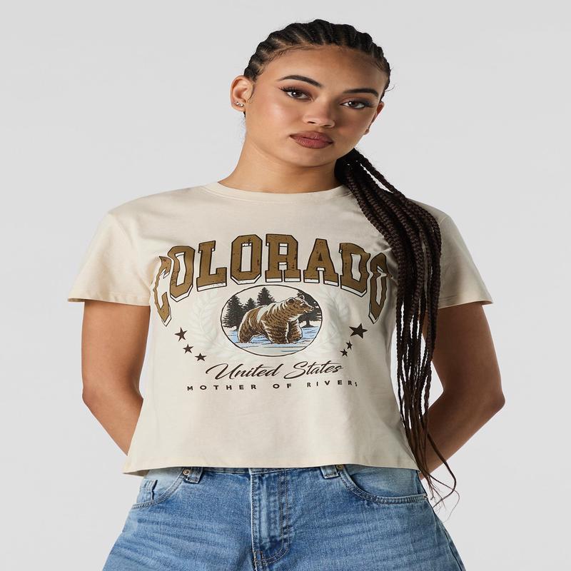 Colorado Graphic Boxy T-Shirt