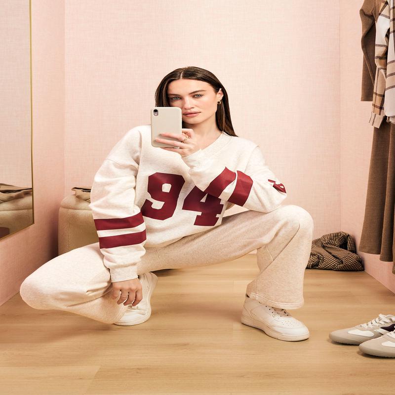 Graphic Fleece Sweatshirt