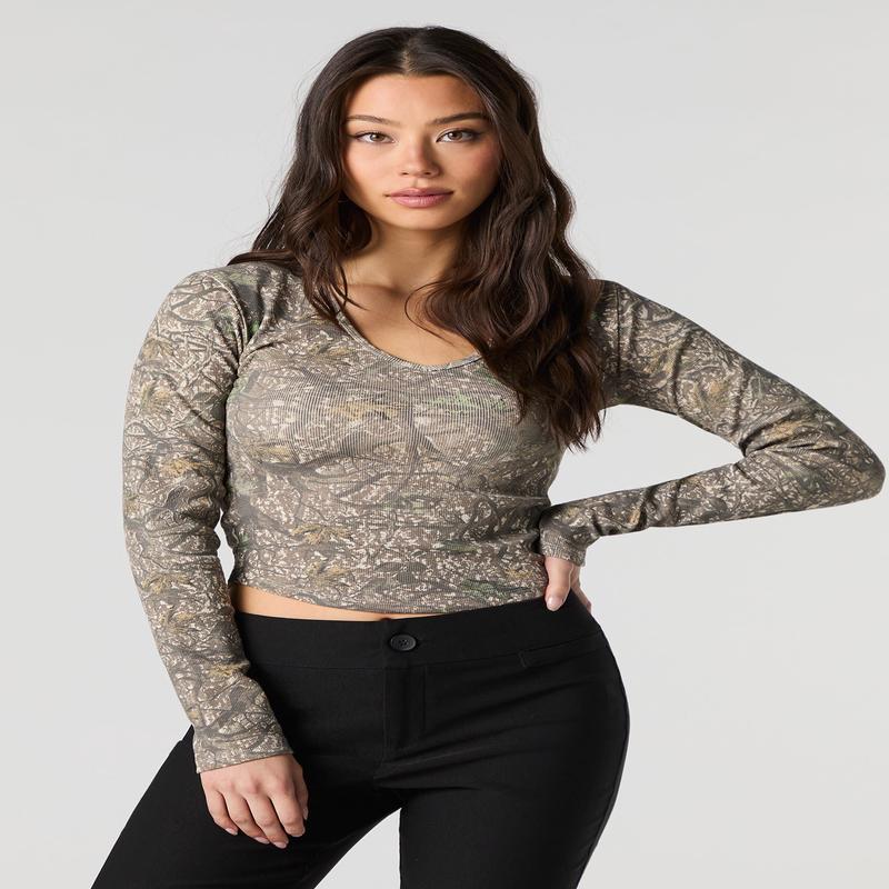 Haut ctel  encolure ronde et manche longue